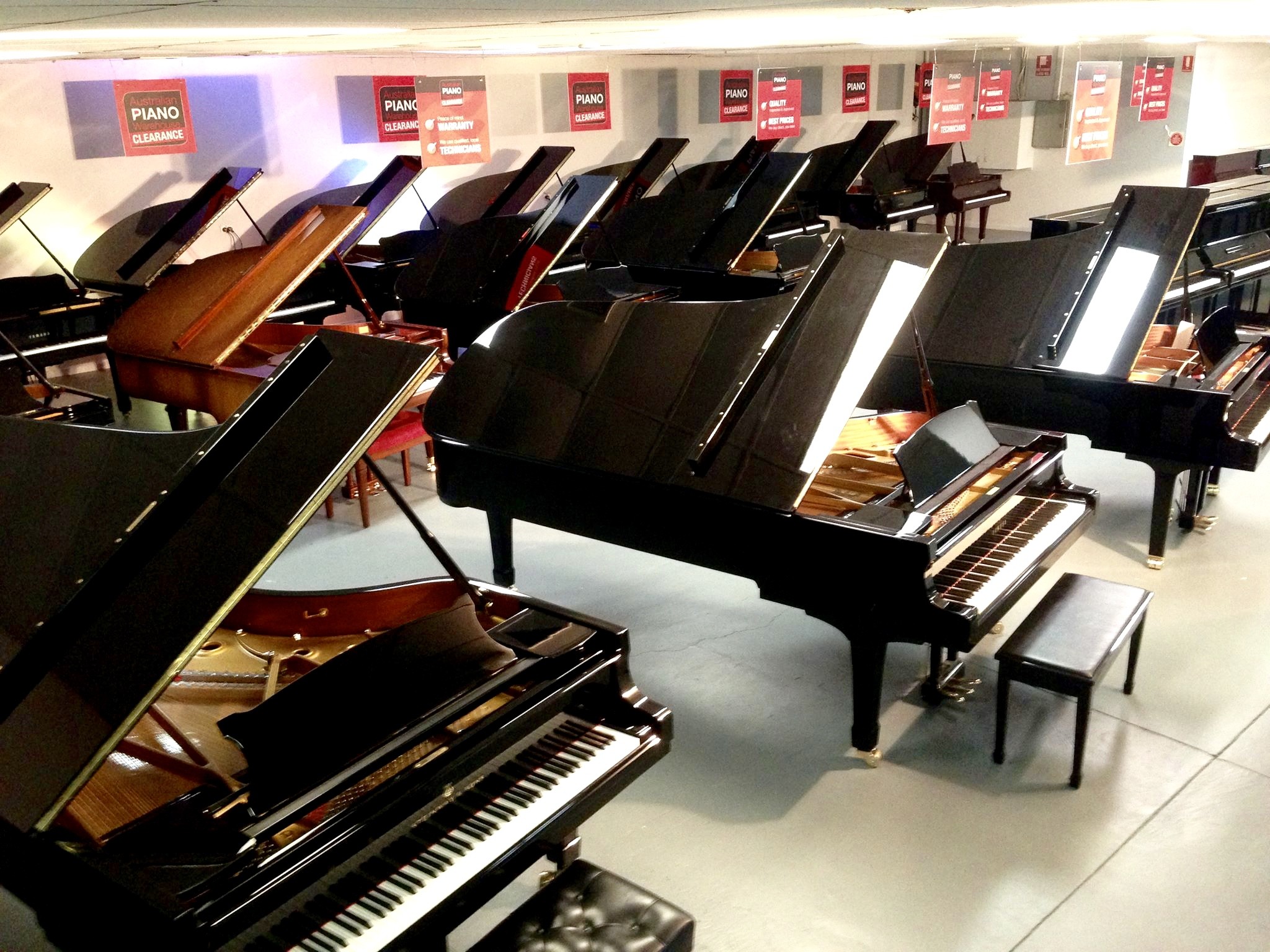 piano warehouse sydney