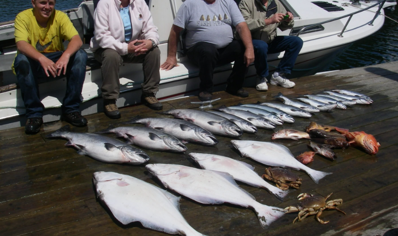 salmon fishing in Bamfield BC