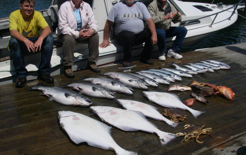 salmon fishing in Bamfield BC