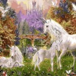 paint by numbers Unicorn