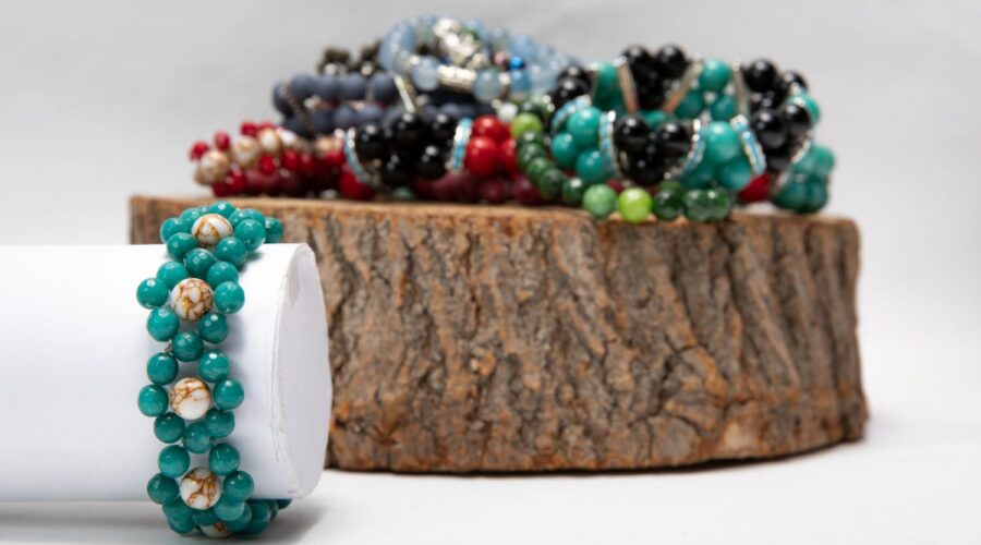green jasper bracelet